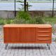 MID Century A.M.T Sideboard Germany Cabinet Walnut Minimalist