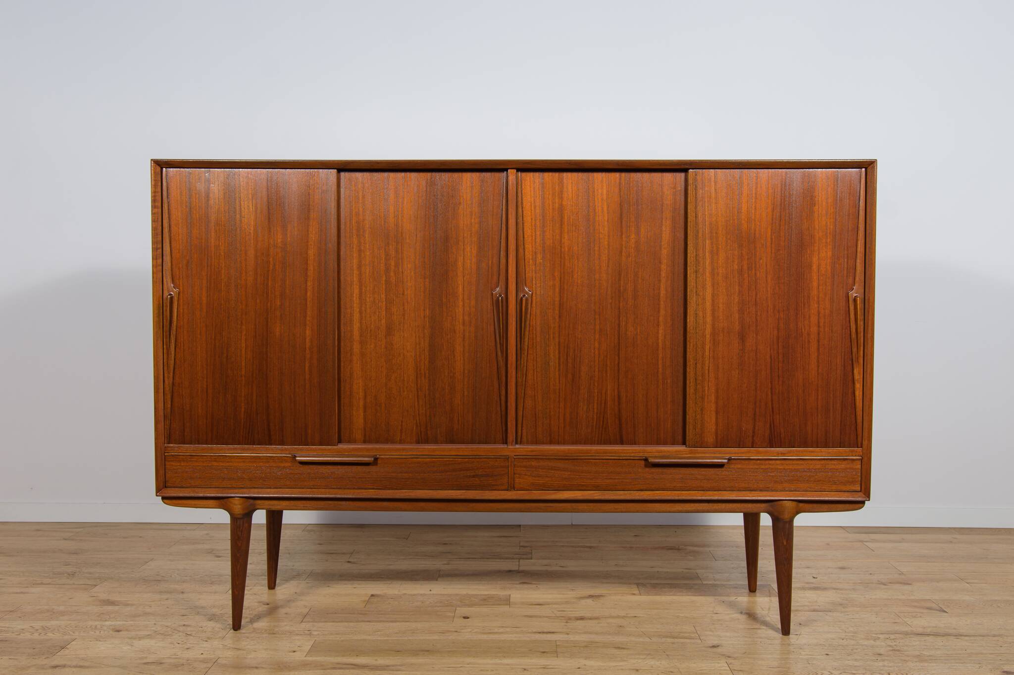 Mid-Century Teak Sideboard Model 13 by G. Omann for Omann Jun, Denmark, 1960s