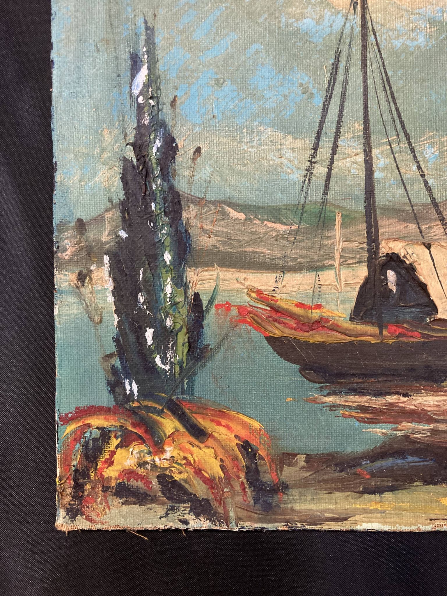 Mediterranean Marine, oil on canvas