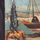 Marine Méditerranéenne, huile sur toile