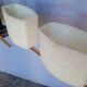 Arlus chandelier gold metal granite glass ep 1950