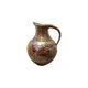 Vintage Handmade Brown Ceramic Jug, 1960/70s