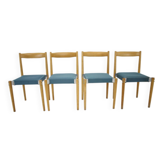 Set of Four Design Dining Chairs by Miroslav Navrátil, 1970s