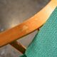 Vintage fan back armchair