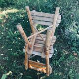 Pair of children's garden chairs