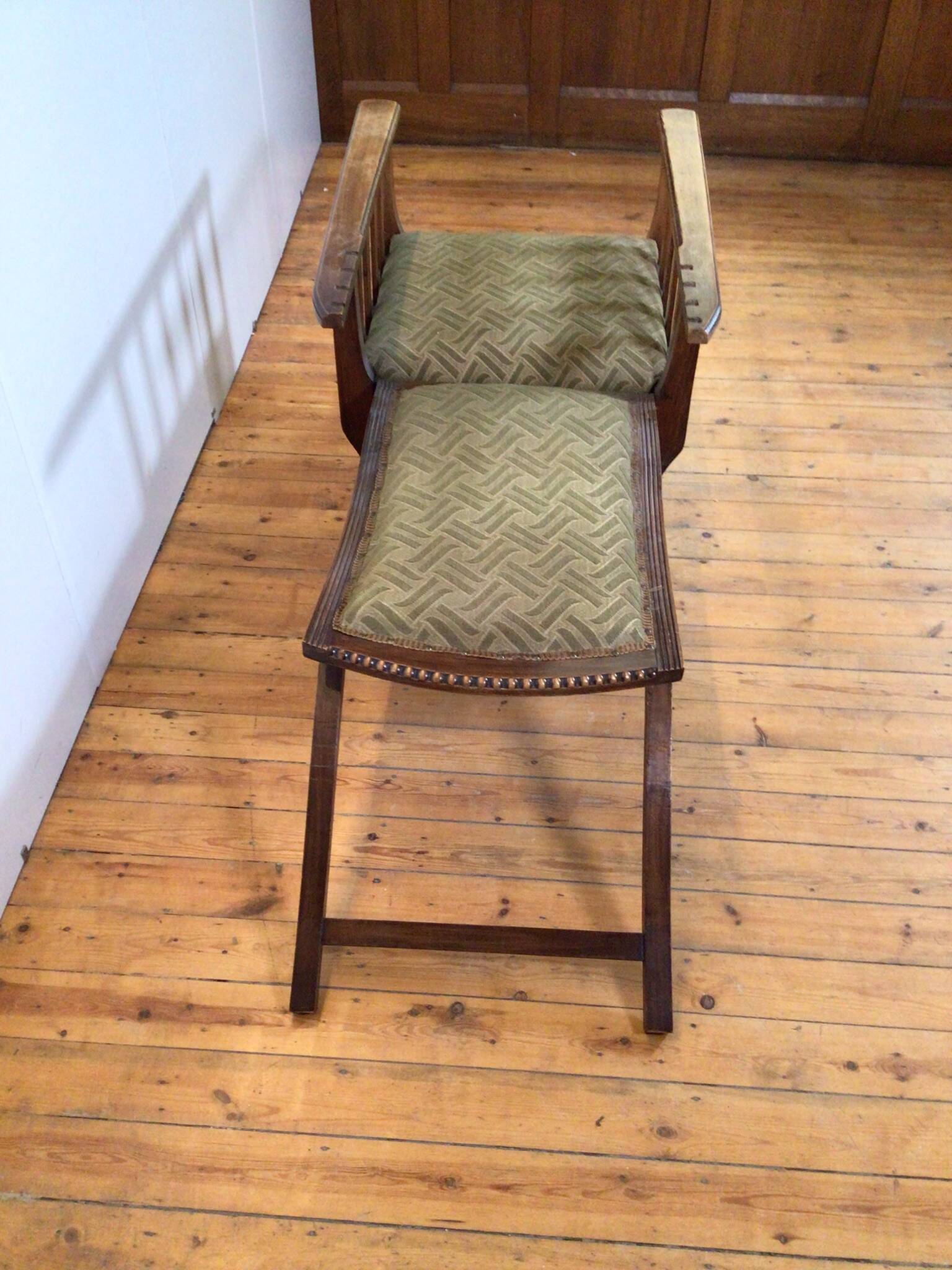 chaise longue vintage pour couple
