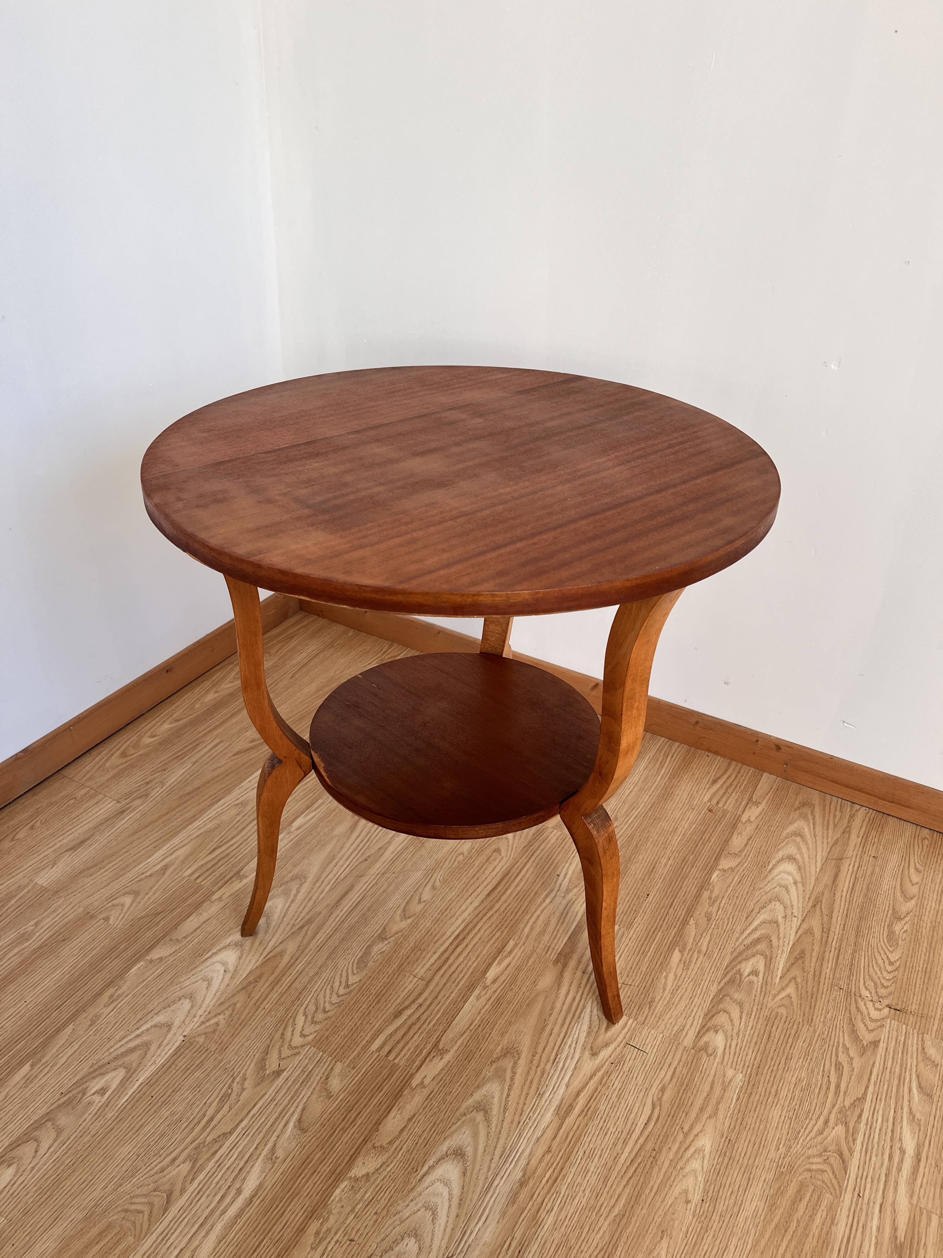 Wooden side table