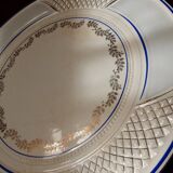 Plat  porcelaine  opaque  S A