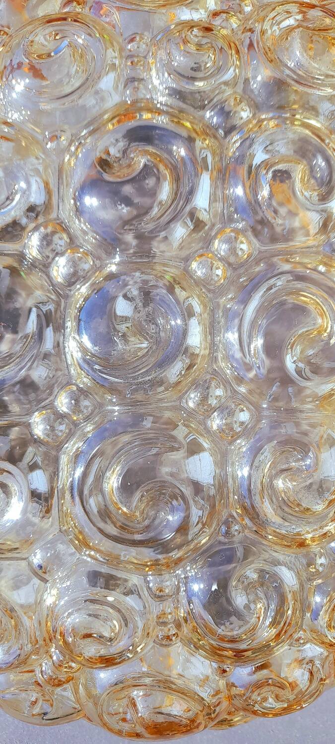 Ceiling light Helena Tynell snails 70s