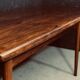 Mid-century danish rosewood extending table.