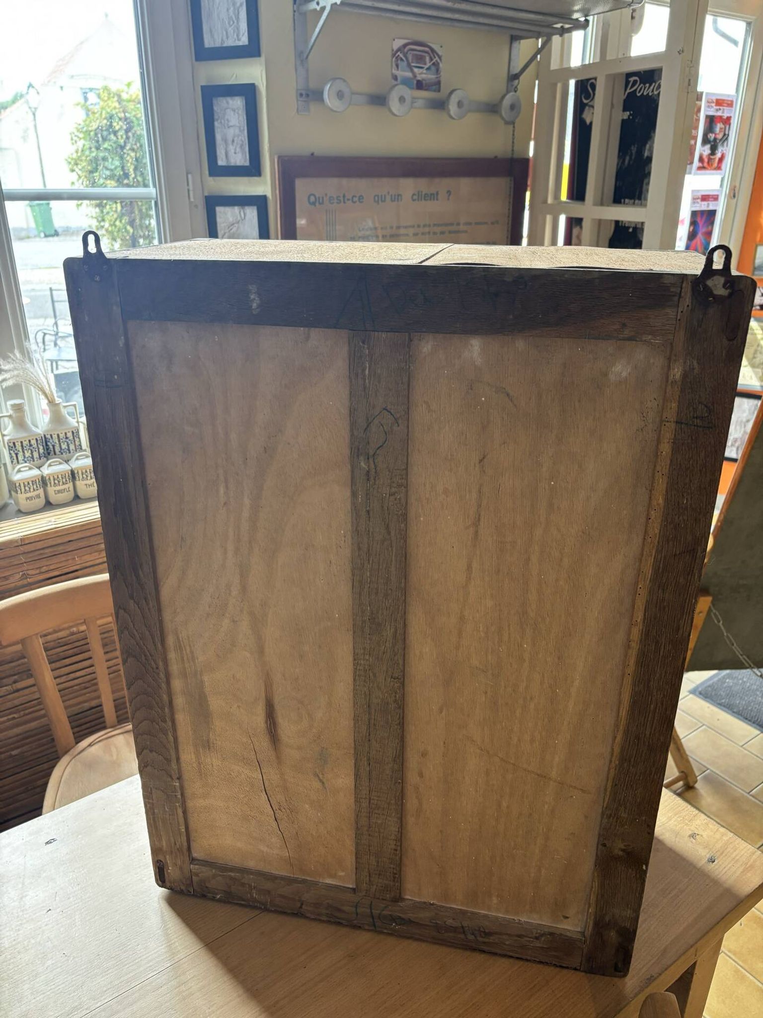 Rustic oak shelf