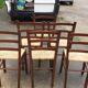 6 chaises Paillé rustique