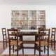 6 straw farm chairs