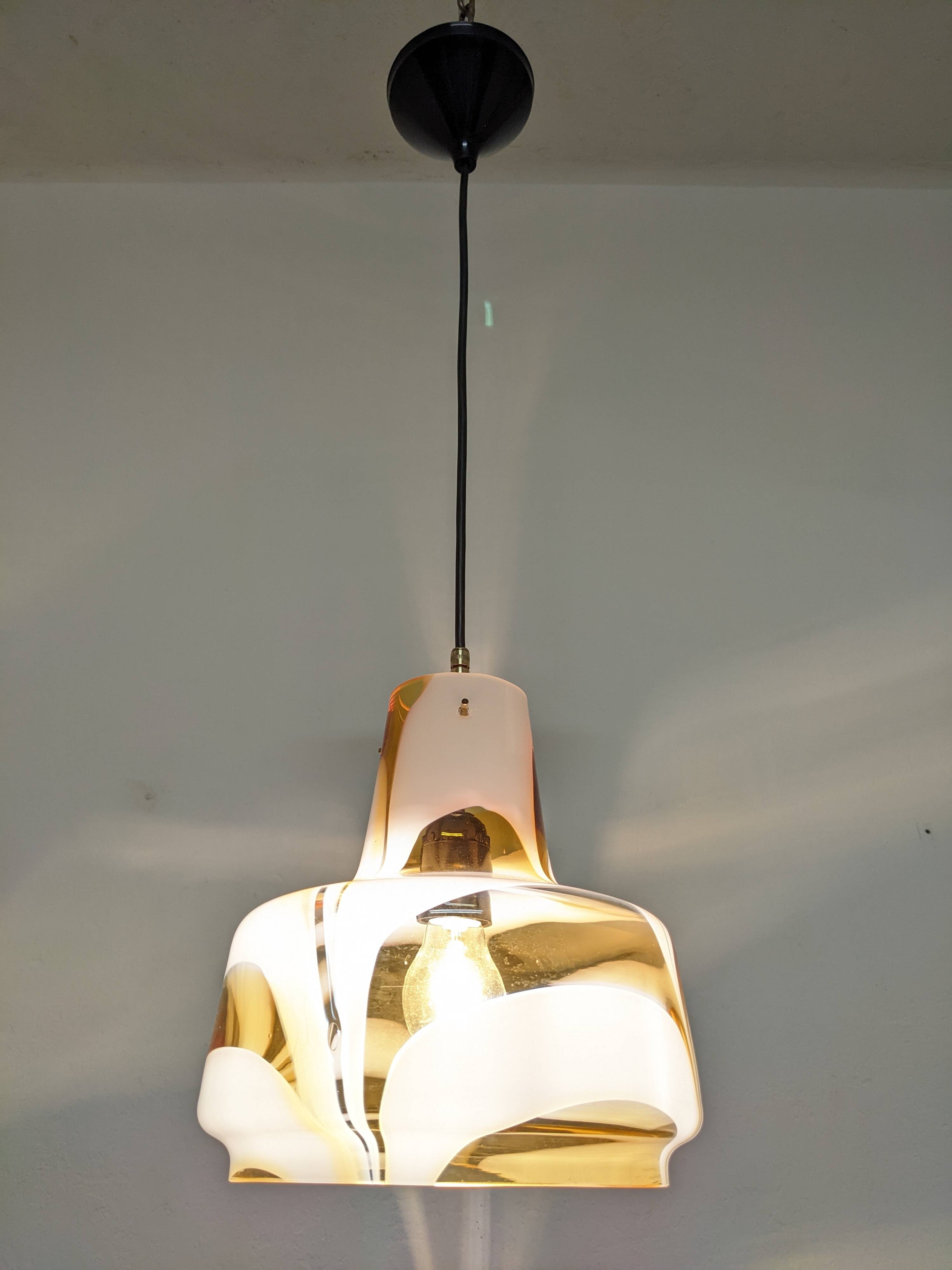 Murano glass pendant lamp from the 60s/70s
