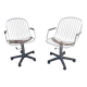 Pair of armchairs, 80's