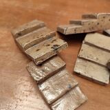 6 portes couteaux en grès émaillé