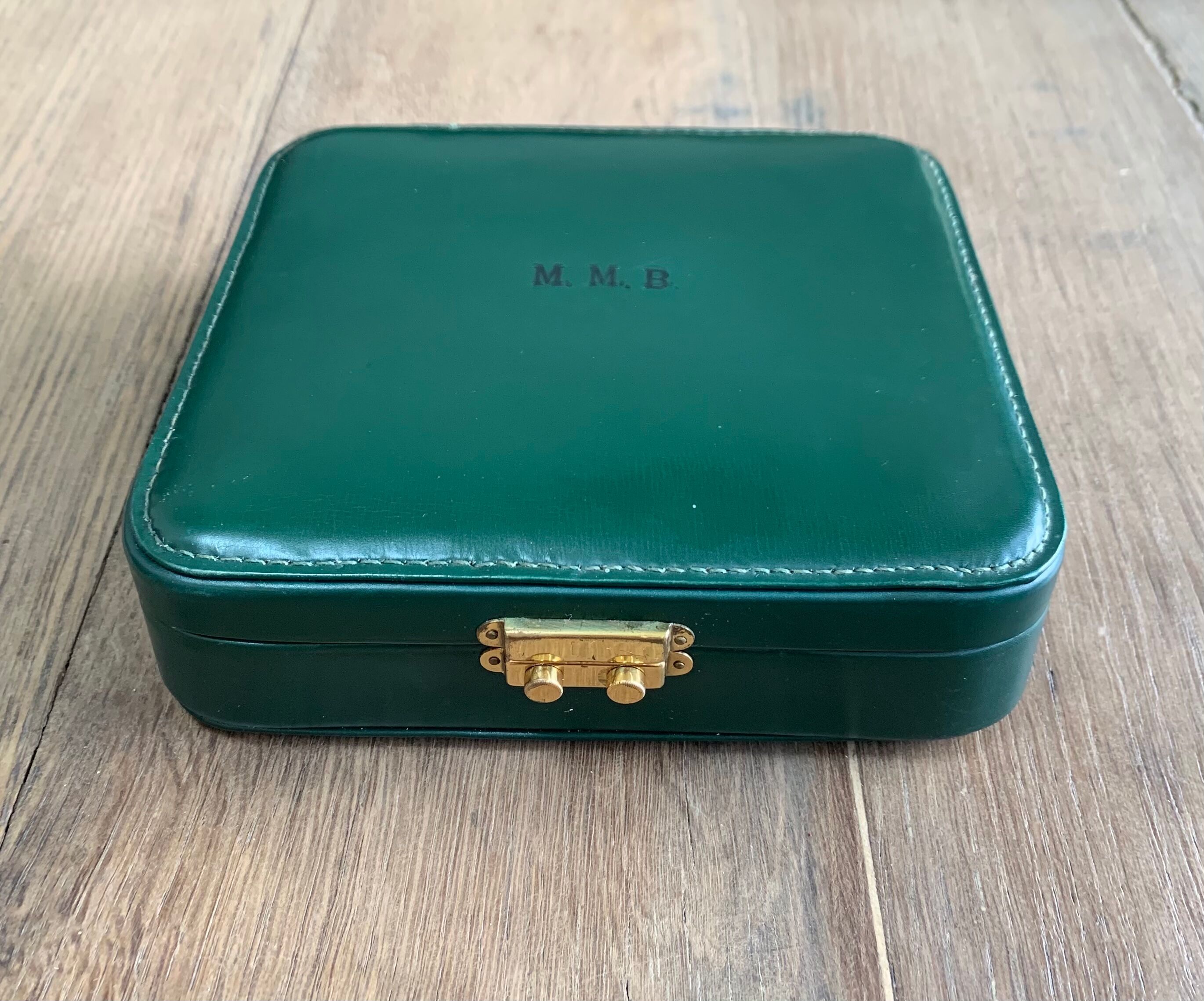 Vintage toilet storage box