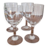 4 verres à vin