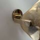 Vintage adjustable brass wall light, SCE France 1970