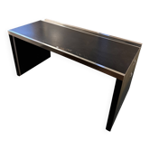 Bureau de Guido Faleschini pour Mariani, laqué noir, 1970s