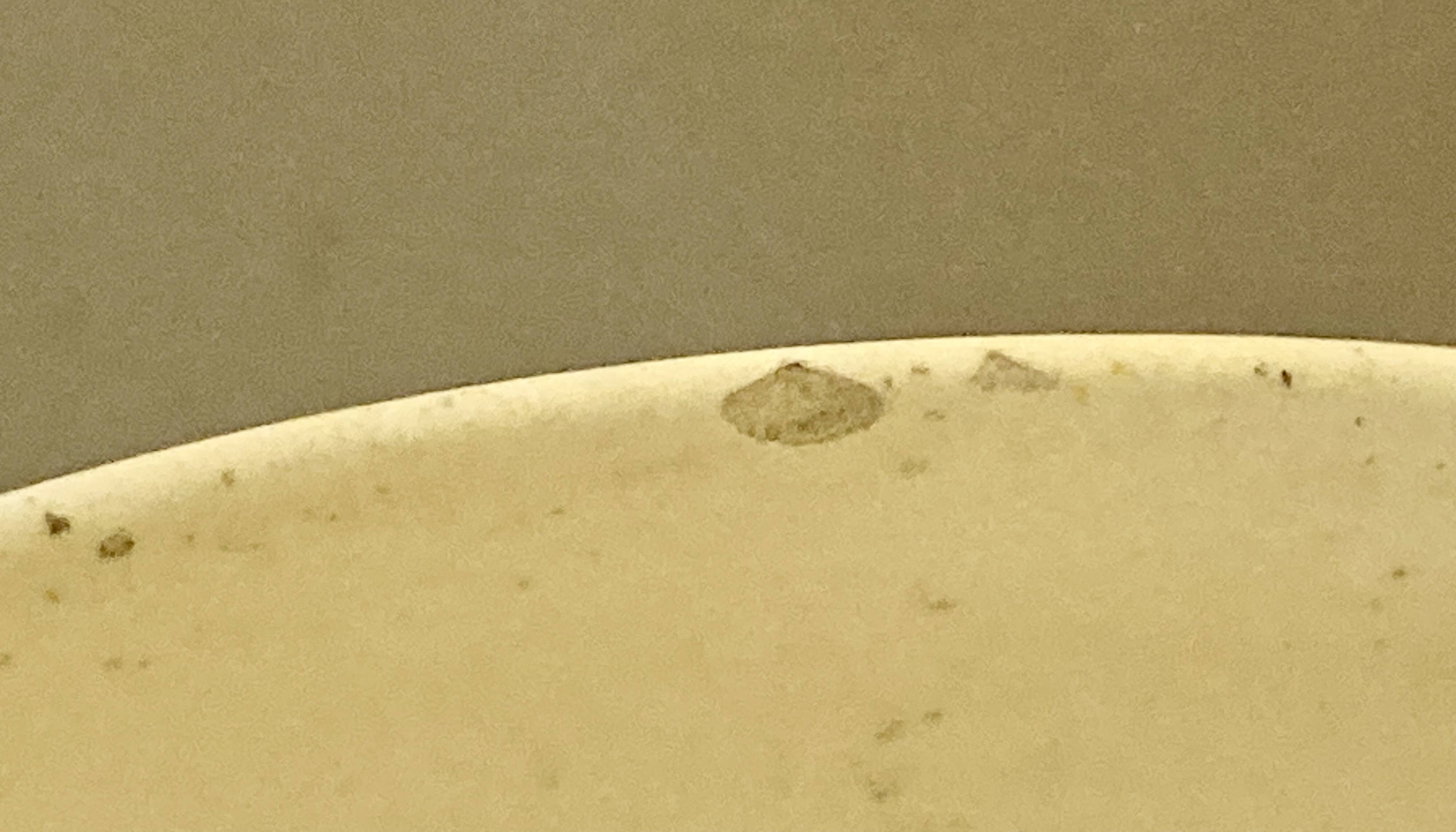 Greyish yellow bowl by Suzanne Ramié (1905-1974) and Atelier Madoura (XX) Bowl -Madoura