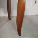 Table art deco en noyer de jules leleu