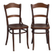 Antique Thonet-Mundus chairs (c.1920). Set of 2 pieces no. 2