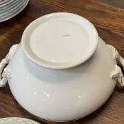 Table service in Limoges porcelain J.B Tricard and Co.