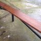 Farm table bench