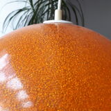 Globe Orange plastic style perspex, years 70/80