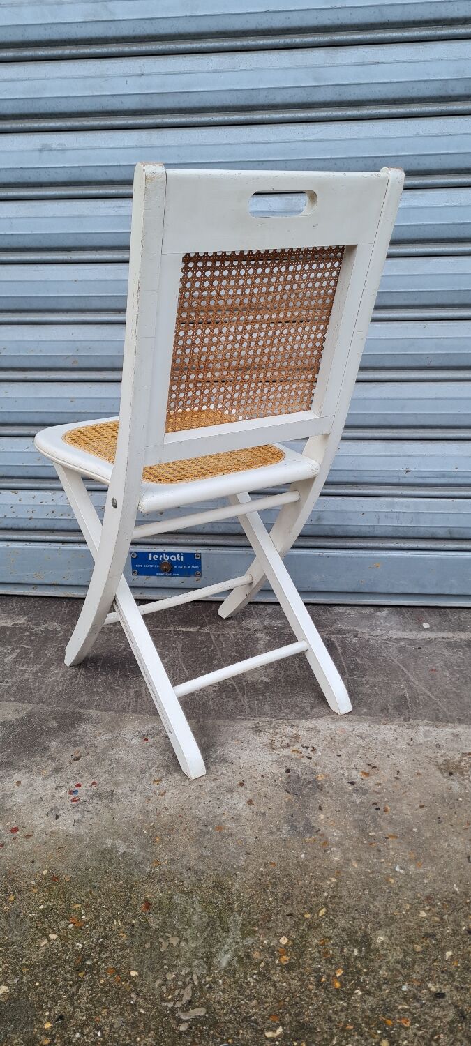 Folding chair wood and canning