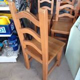 Solid pine chair