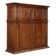 Antique double-bodied buffet, early 17th century, walnut doors.