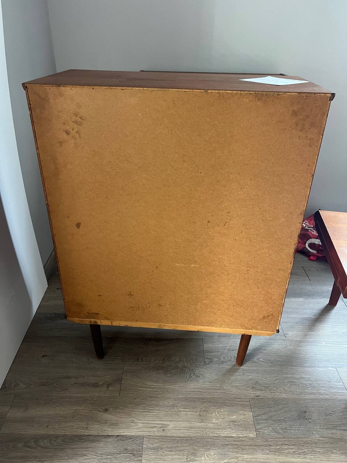 Scandinavian teak chest of drawers (from Denmark)