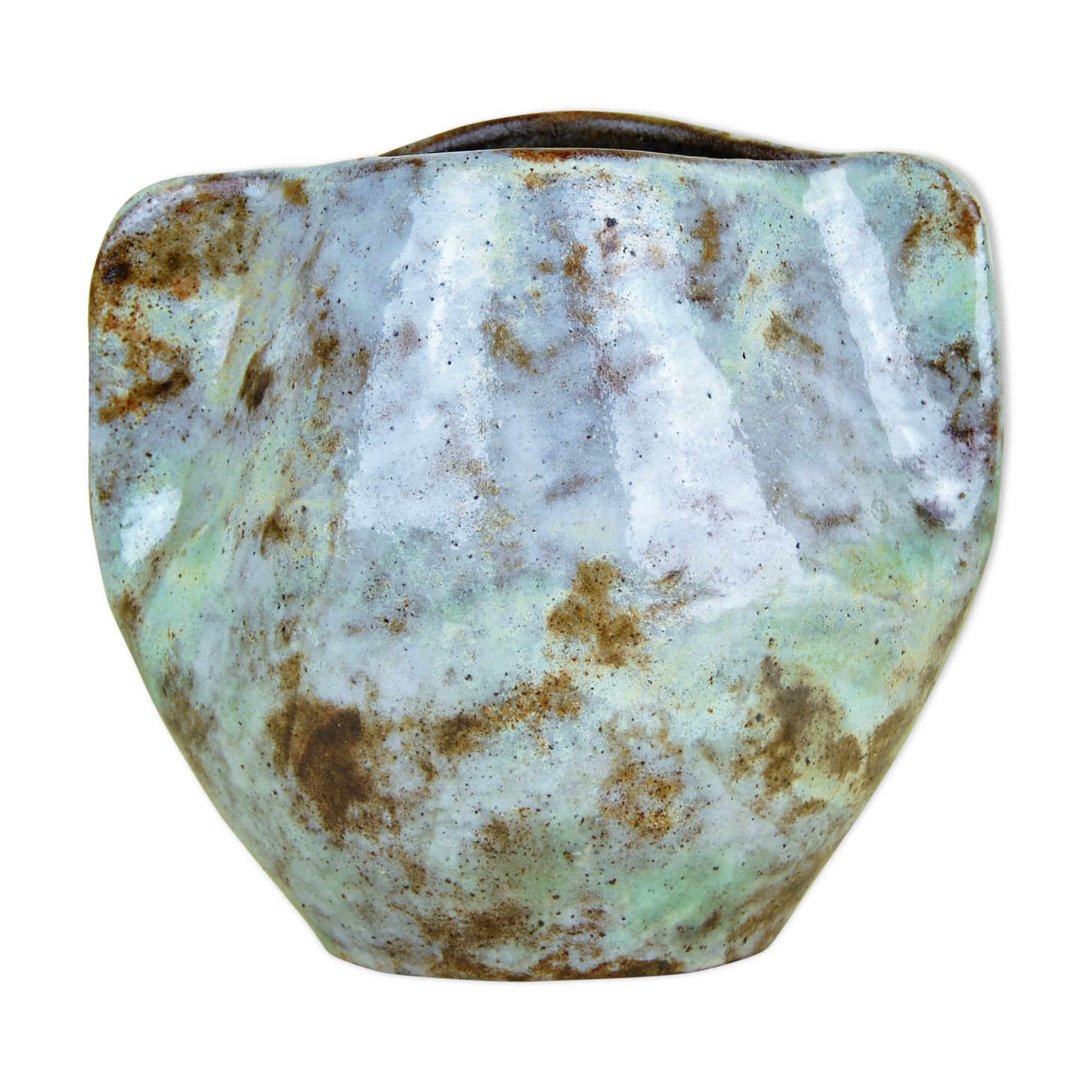 Vase Kostanda au col pincé