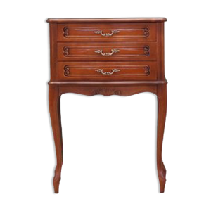Table de chevet en noyer,