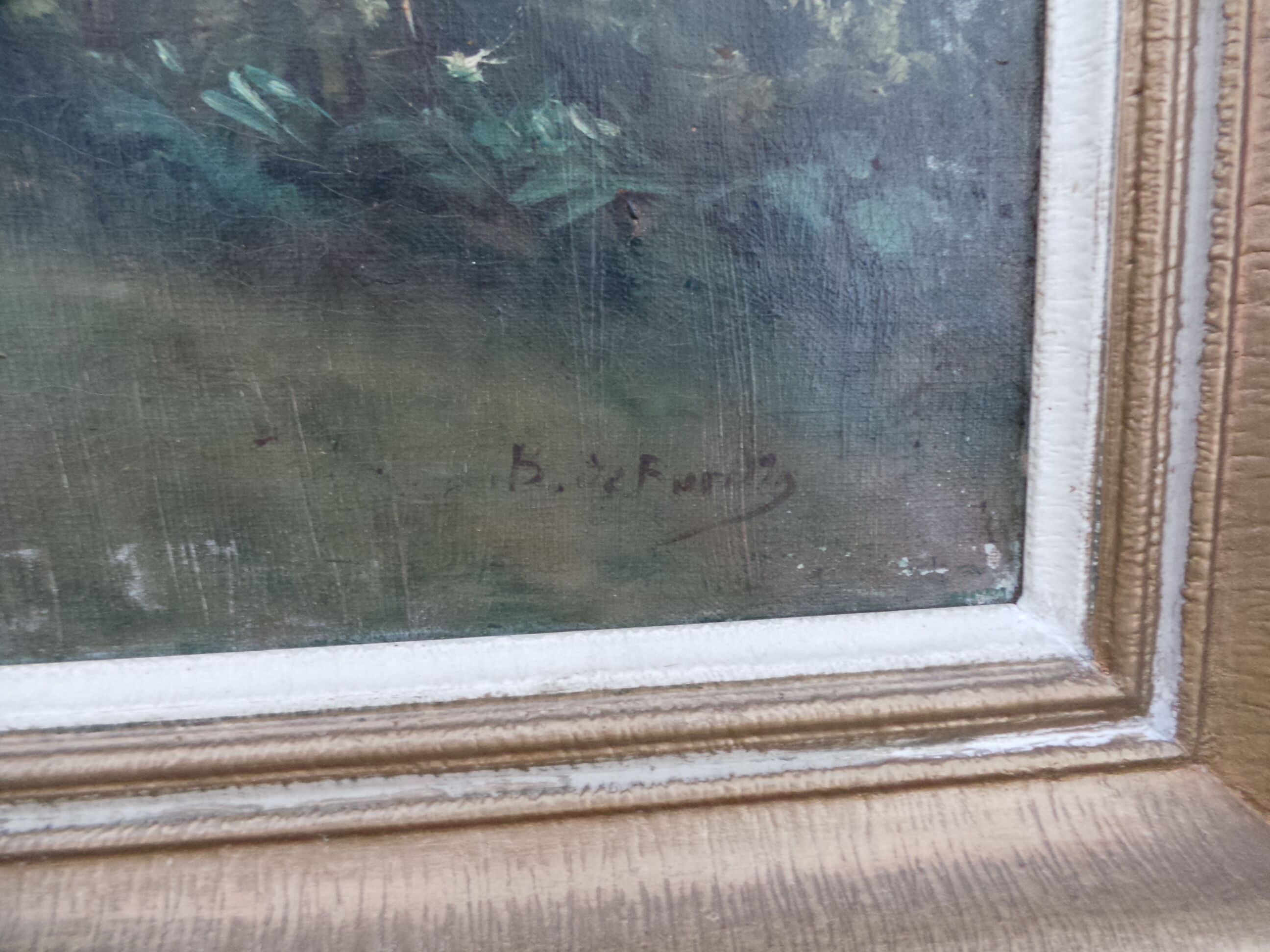 Landscape oil on canvas