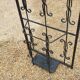 Wrought iron coat holder