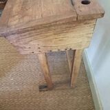 Solid oak school desk
