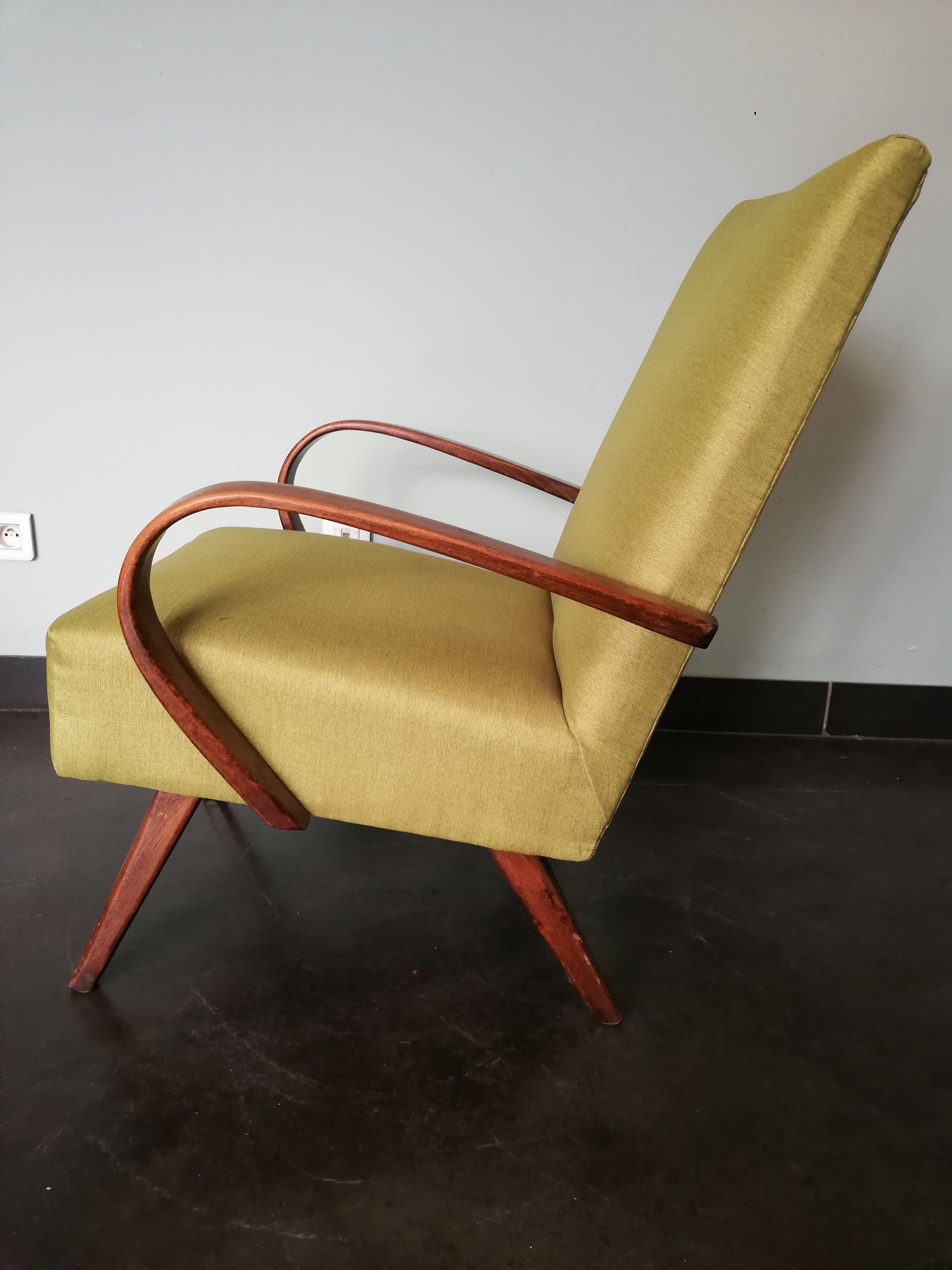 Pair of armchairs, Czechoslovakia 50