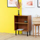 Vintage Scandinavian Bookcase – 62.5 cm