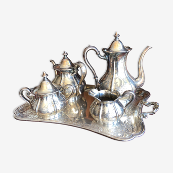 American silver metal tea/coffee service