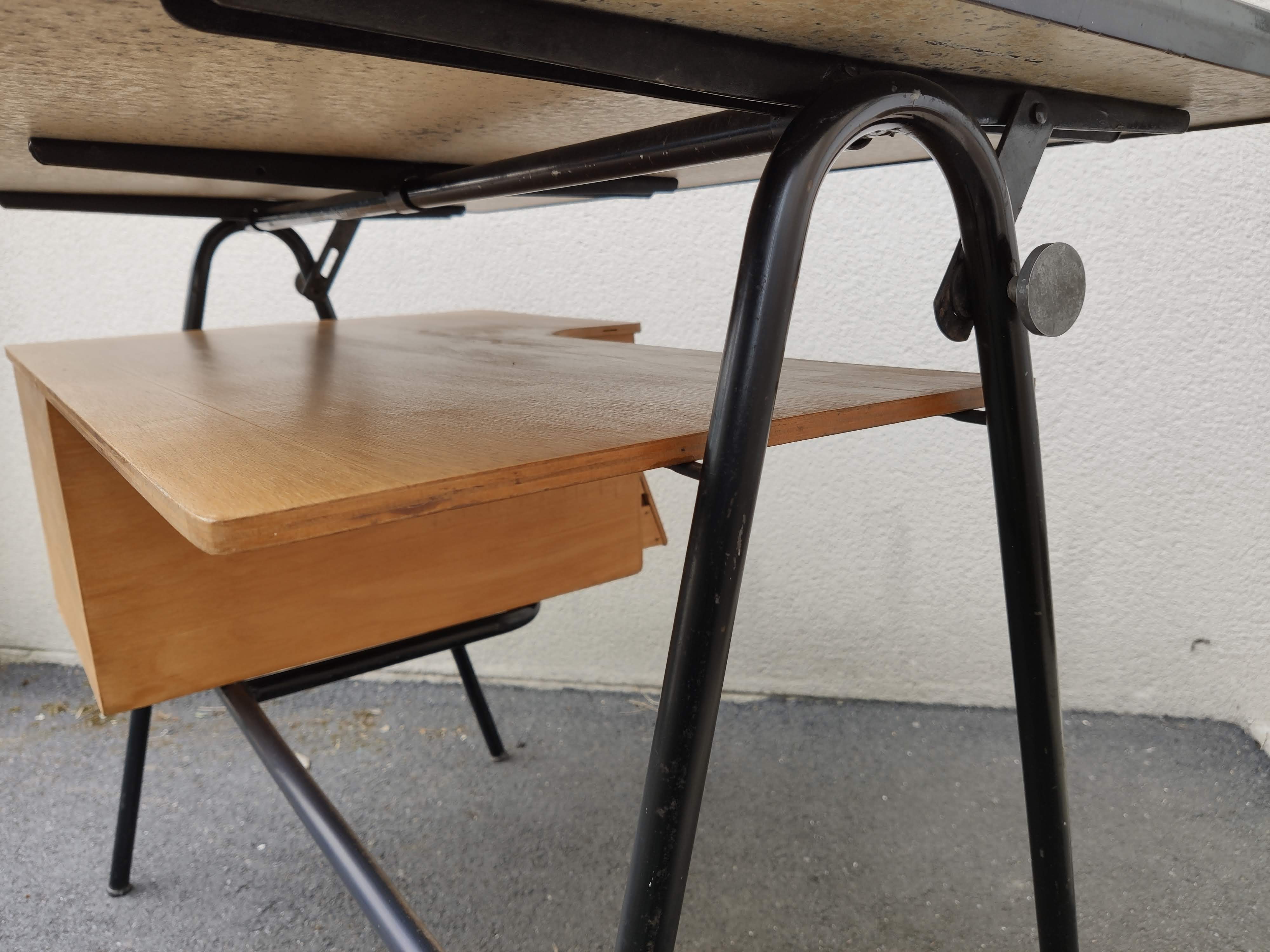 Vintage architect's office