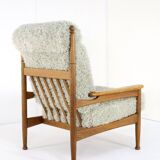 Set van designer bank + 2 fauteuils 'Sliedrecht' - opnieuw bekleed