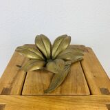 Brass flower ashtrays petals