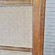 Renovated old oak cabinet, walnut magnifying glass and canning