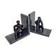 Pair of bookends the thinker and the seated lady, 15 cm