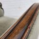 1950s, Danish relax armchair, furniture velour, carved oak wood.