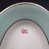 Pair of small cups or opaque porcelain ravines Model Duchess, St Amand Hamage