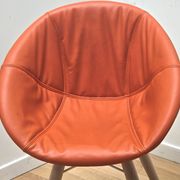 Paire de fauteuils Gliss Wood 904, Pedrali